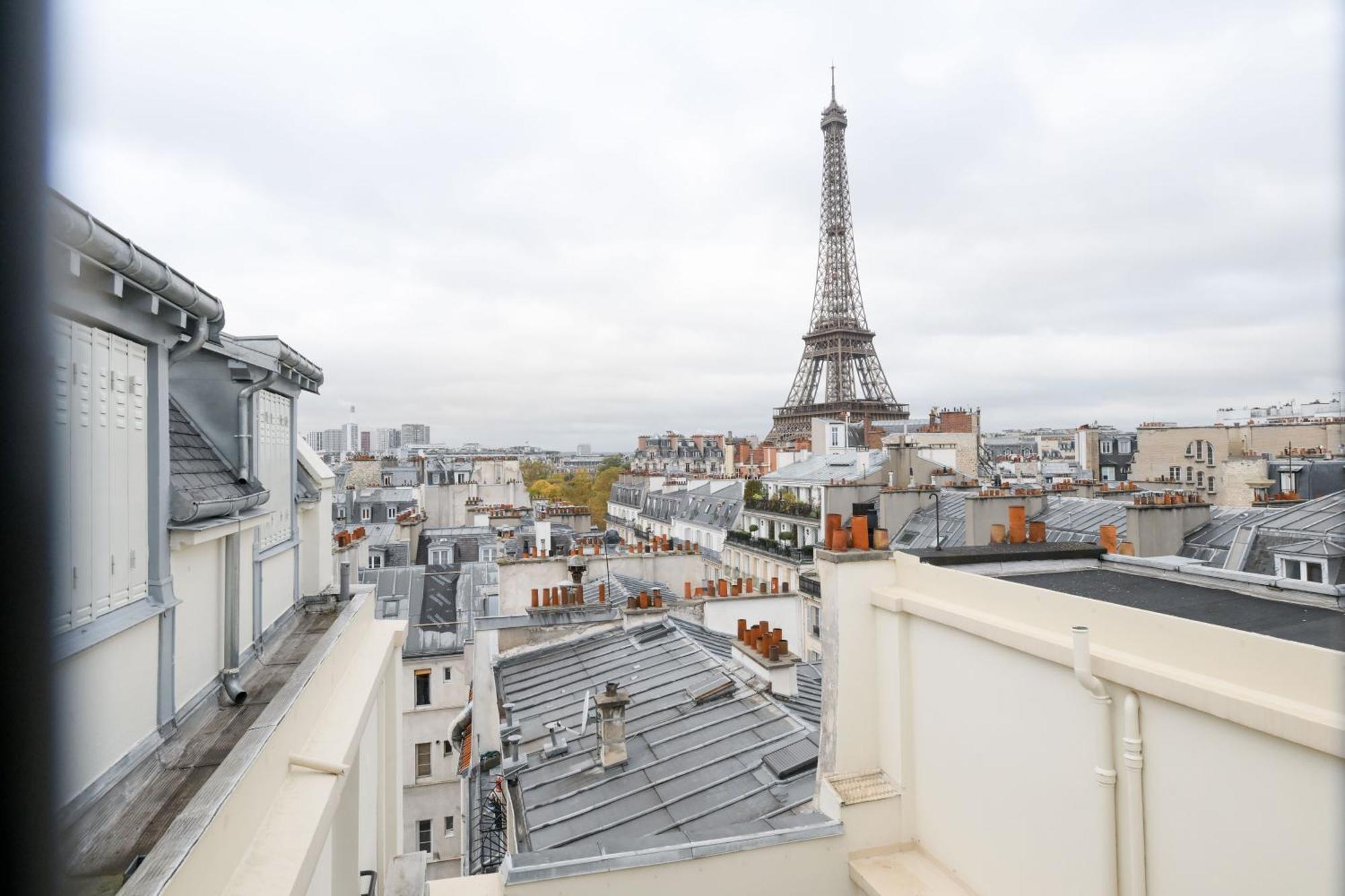 La Vue ! Apartman Párizs Kültér fotó